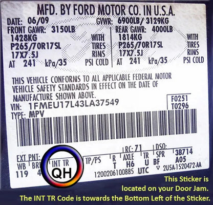 2003–2009 Ford Crown Victoria Passenger Side Bottom Cloth Seat Cover Tan