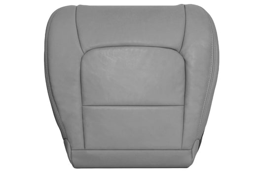 2003-2007 Lexus LX470 Passenger Side Bottom Leather Seat Cover Gray Replacement