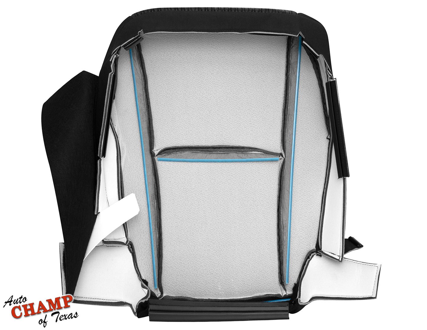 2014-2019 Toyota 4Runner Driver Side Bottom Seat Cover Cloth Black