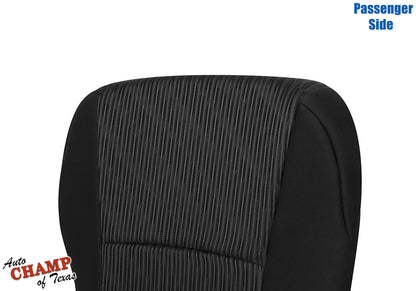 2020-2024 Toyota 4Runner Passenger Side Bottom Seat Cover Cloth Black