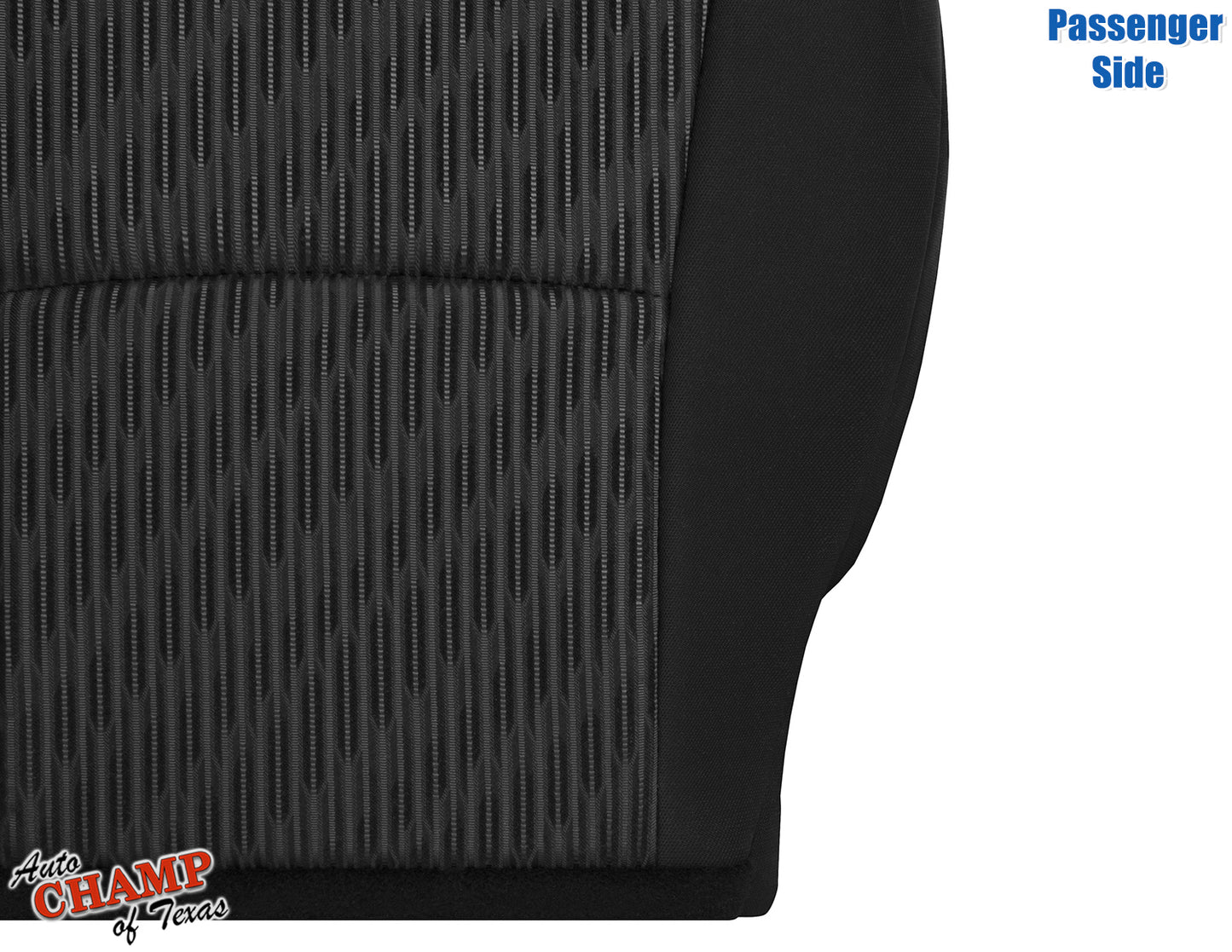 2020-2024 Toyota 4Runner Passenger Side Bottom Seat Cover Cloth Black
