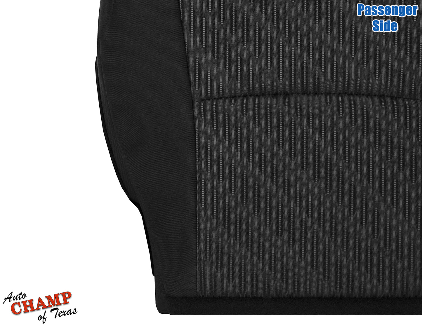 2020-2024 Toyota 4Runner Passenger Side Bottom Seat Cover Cloth Black