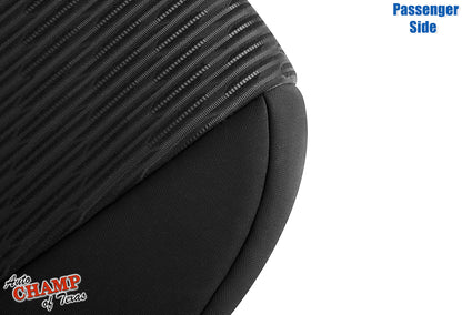 2020-2024 Toyota 4Runner Passenger Side Bottom Seat Cover Cloth Black