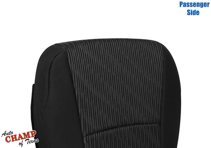 2020-2024 Toyota 4Runner Passenger Side Bottom Seat Cover Cloth Black
