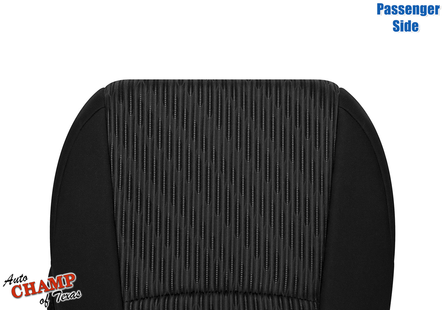 2020-2024 Toyota 4Runner Passenger Side Bottom Seat Cover Cloth Black