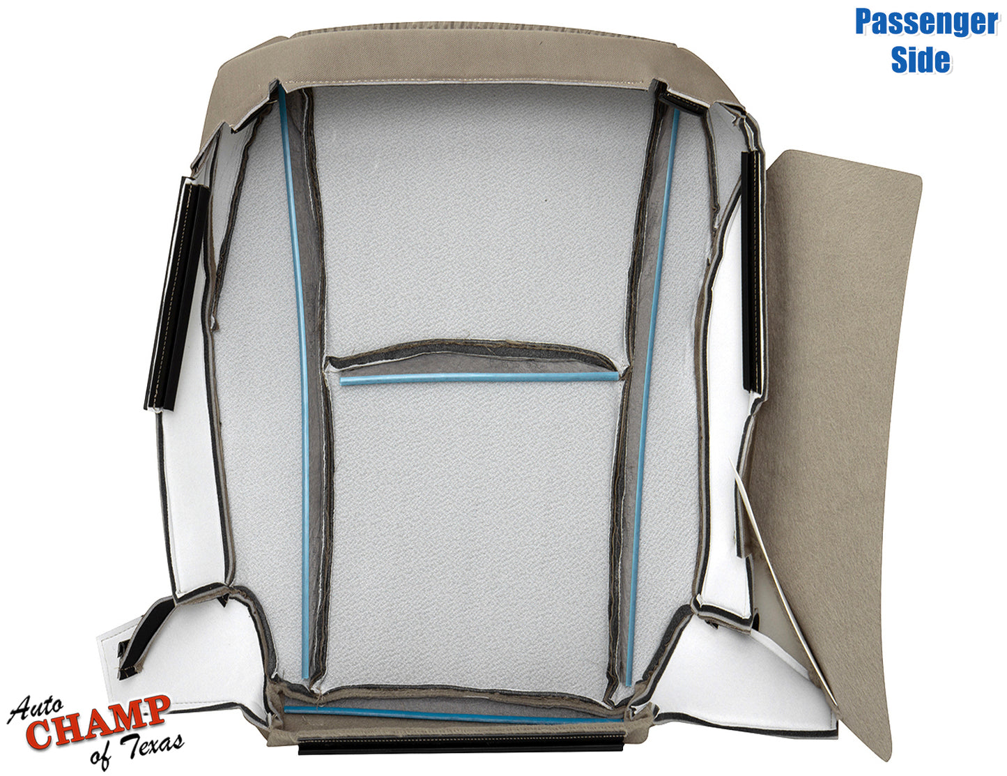 2020-2024 Toyota 4Runner Passenger Side Bottom Seat Cover Cloth Tan