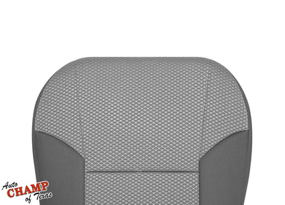 2005–2011 Toyota Tacoma Driver Side Bottom Cloth Seat Cover Gray