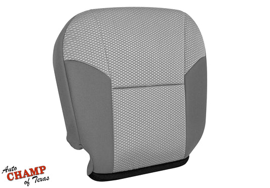 2005–2011 Toyota Tacoma Driver Side Bottom Cloth Seat Cover Gray
