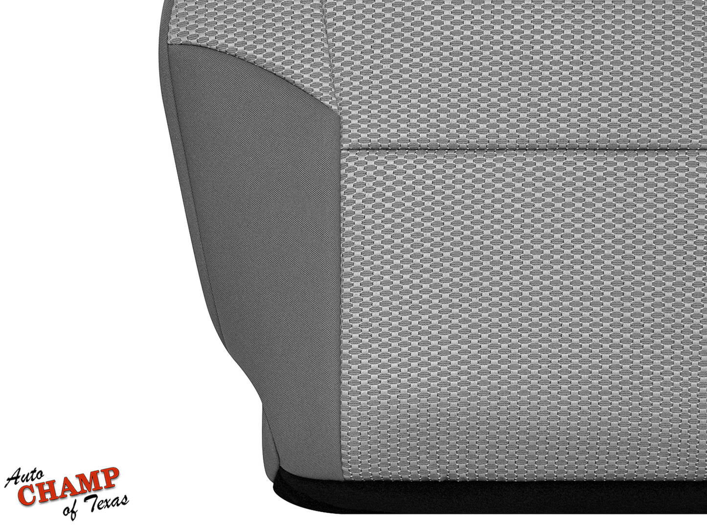 2005–2011 Toyota Tacoma Driver Side Bottom Cloth Seat Cover Gray