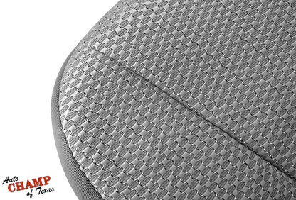 2005–2011 Toyota Tacoma Driver Side Bottom Cloth Seat Cover Gray