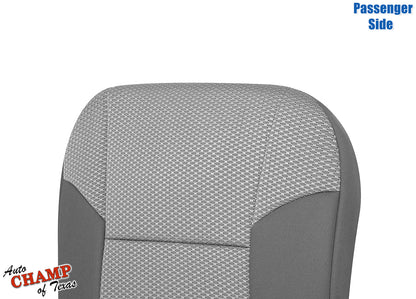 2005–2011 Toyota Tacoma Passenger Side Bottom Cloth Seat Cover Gray