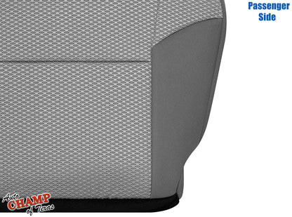 2005–2011 Toyota Tacoma Passenger Side Bottom Cloth Seat Cover Gray