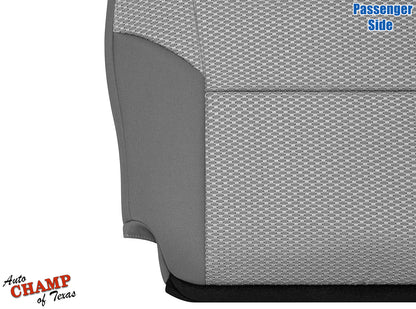 2005–2011 Toyota Tacoma Passenger Side Bottom Cloth Seat Cover Gray