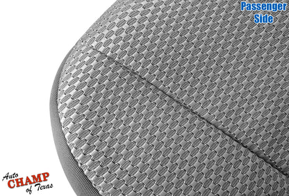 2005–2011 Toyota Tacoma Passenger Side Bottom Cloth Seat Cover Gray