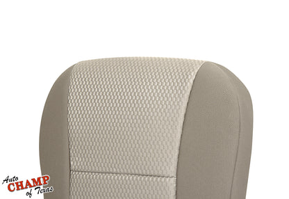 2012-2015 Toyota Tacoma Driver Bottom Cloth Seat Cover Tan Sand Beige