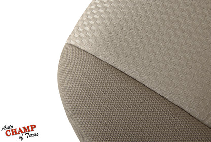 2012-2015 Toyota Tacoma Driver Bottom Cloth Seat Cover Tan Sand Beige