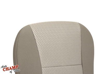 2012-2015 Toyota Tacoma Driver Bottom Cloth Seat Cover Tan Sand Beige