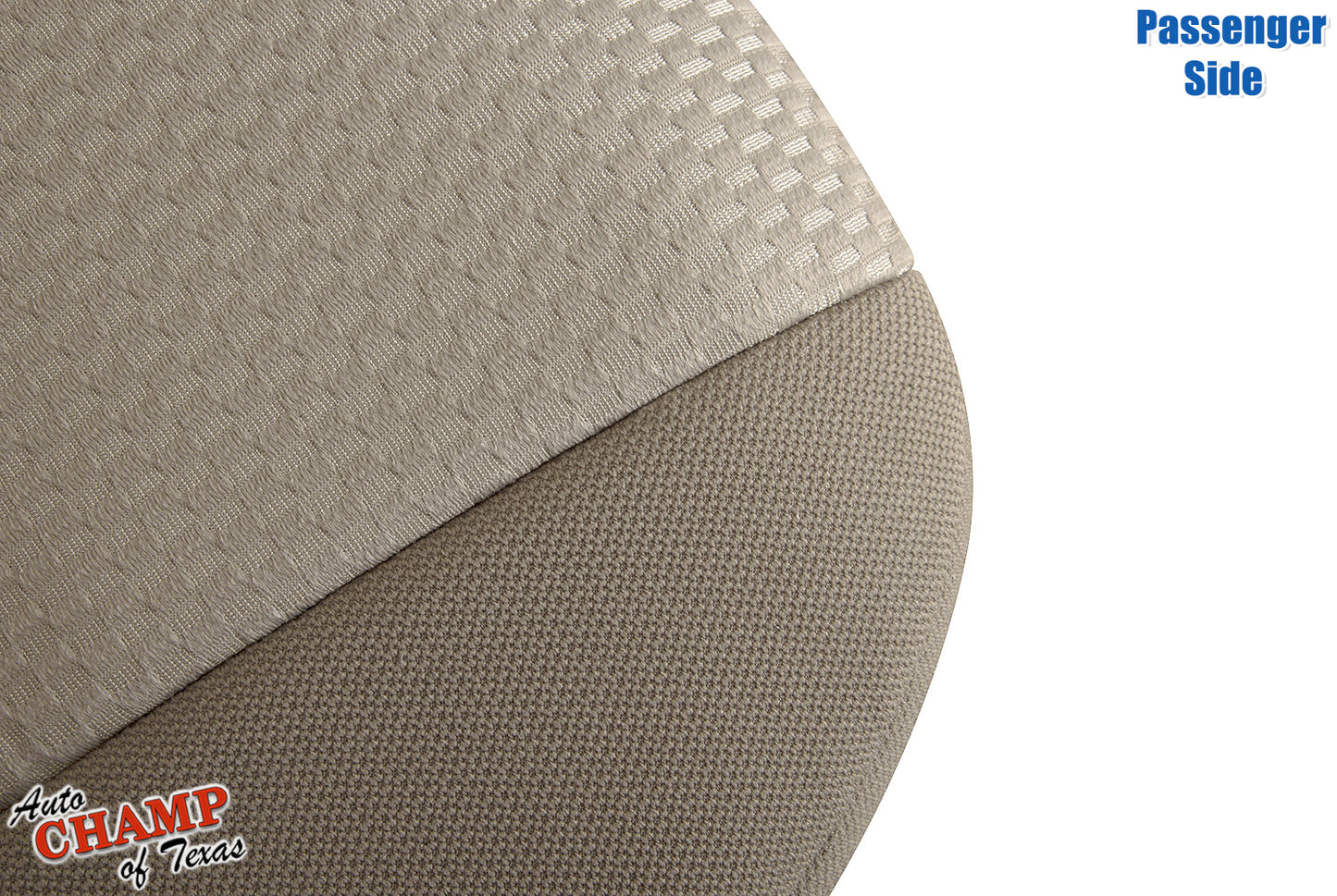 2012-2015 Toyota Tacoma Passenger Bottom Cloth Seat Cover Tan Sand Beige