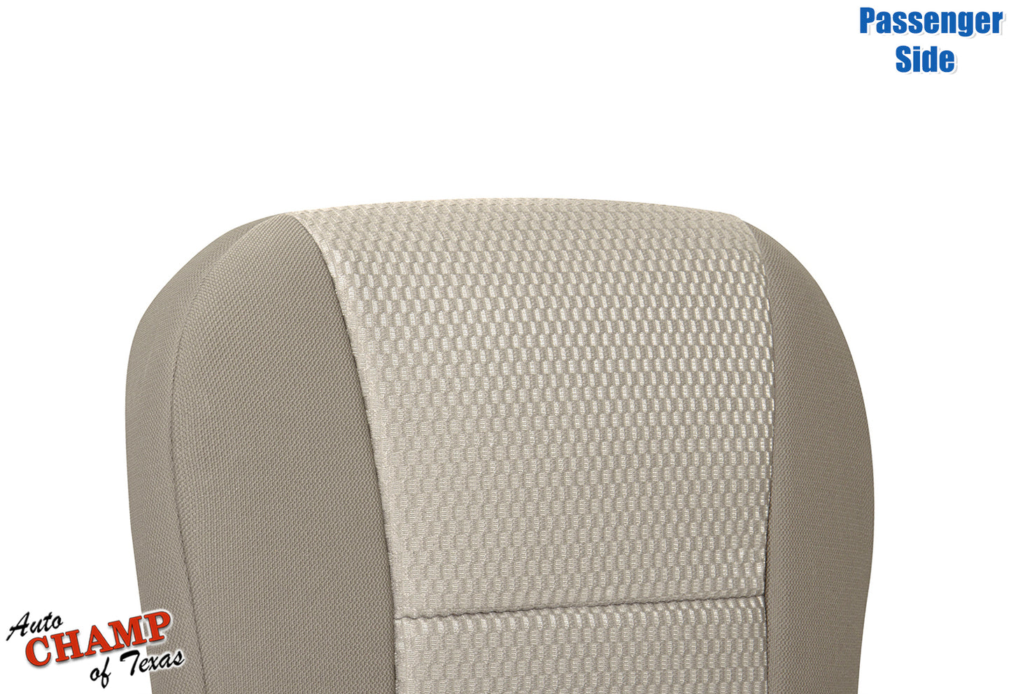 2012-2015 Toyota Tacoma Passenger Bottom Cloth Seat Cover Tan Sand Beige