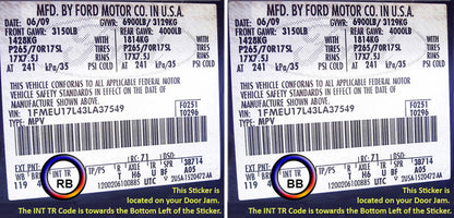 2004 2006 ford f150 fx4 fx2 black cloth seat cover rb bb
