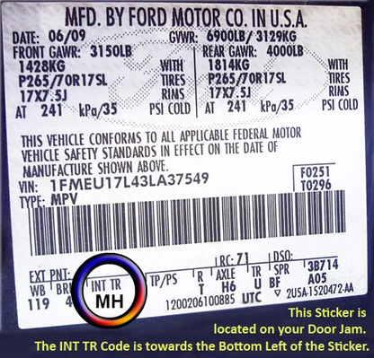 2009 ford f150 seat cover intr mh tan med parchment