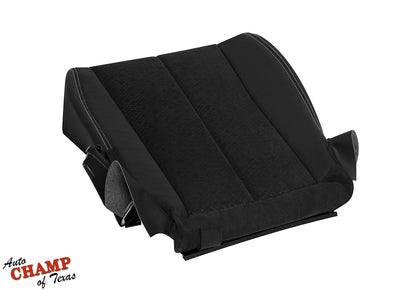 2011-2014 Toyota Sienna Driver Side Bottom Leather Cloth Seat Cover Black