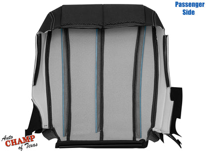 2011-2014 Toyota Sienna Passenger Side Bottom Leather Cloth Seat Cover Black