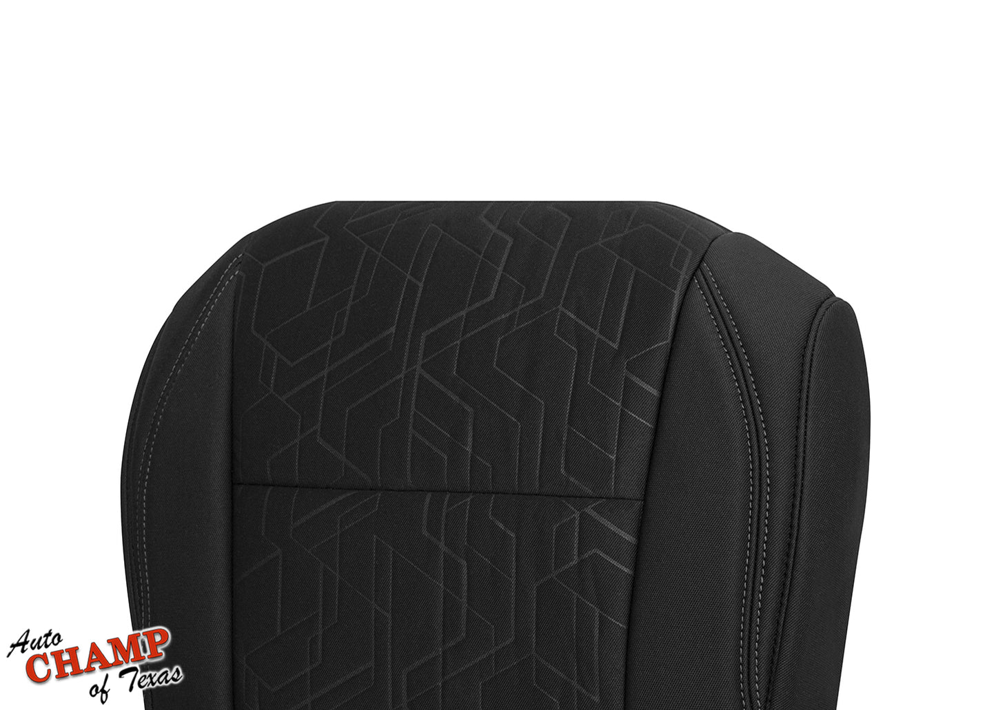 2020-2023 Toyota Tacoma TRD Driver Bottom Cloth Seat Cover Graphite Black
