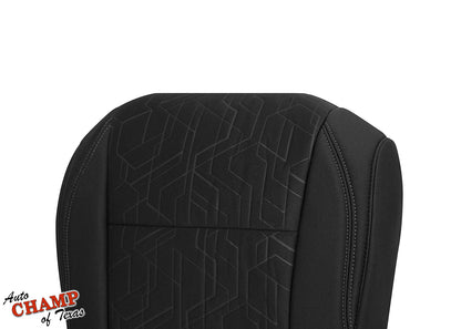 2020-2023 Toyota Tacoma TRD Driver Bottom Cloth Seat Cover Graphite Black