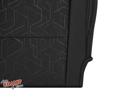 2020-2023 Toyota Tacoma TRD Driver Bottom Cloth Seat Cover Graphite Black