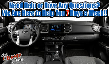 2016-2019 Toyota Tacoma TRD Passenger Side Bottom Cloth Seat Cover Black