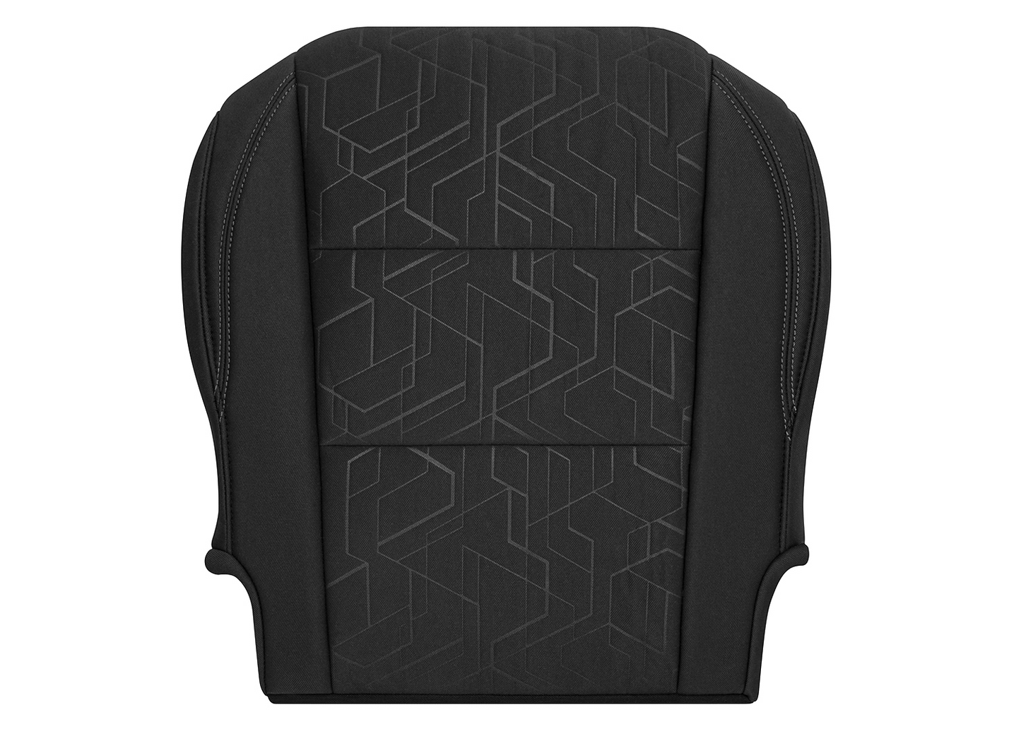 2020-2023 Toyota Tacoma TRD Driver Bottom Cloth Seat Cover Graphite Black