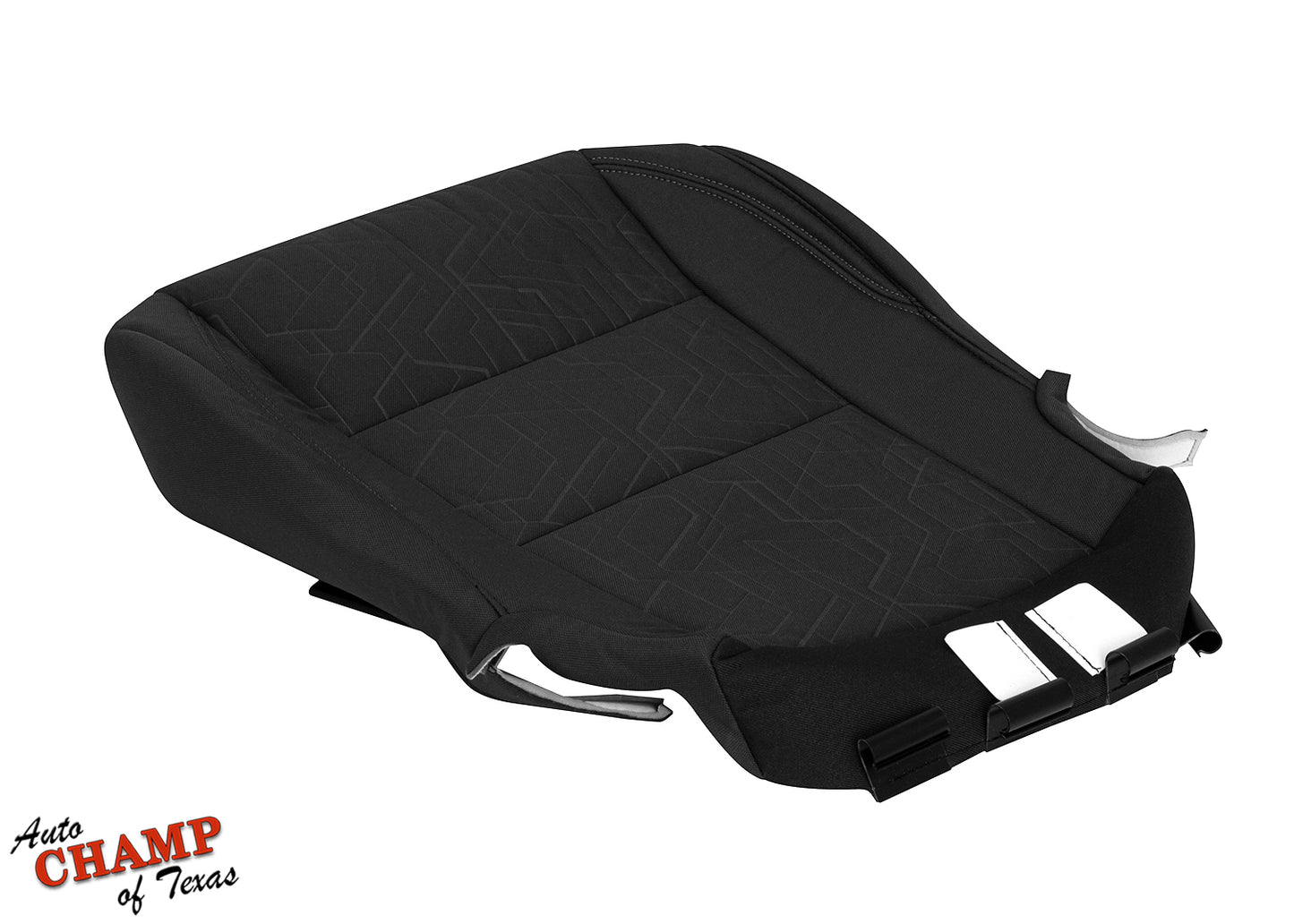 2020-2023 Toyota Tacoma TRD Driver Bottom Cloth Seat Cover Graphite Black