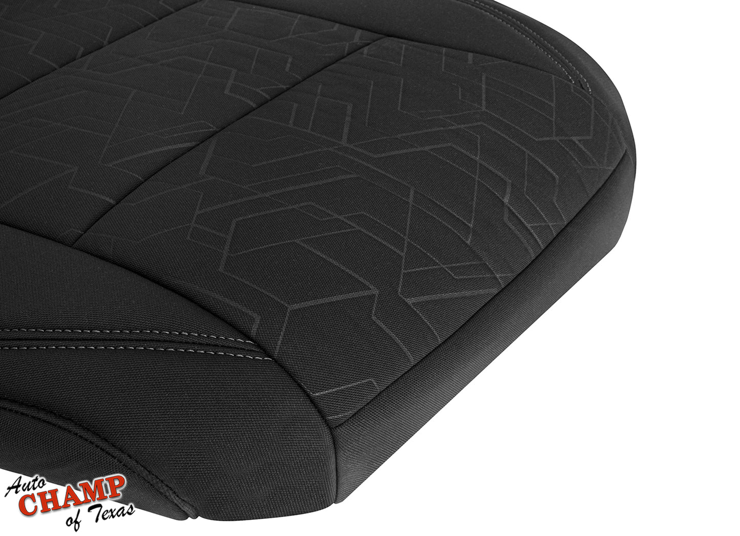2020-2023 Toyota Tacoma TRD Driver Bottom Cloth Seat Cover Graphite Black