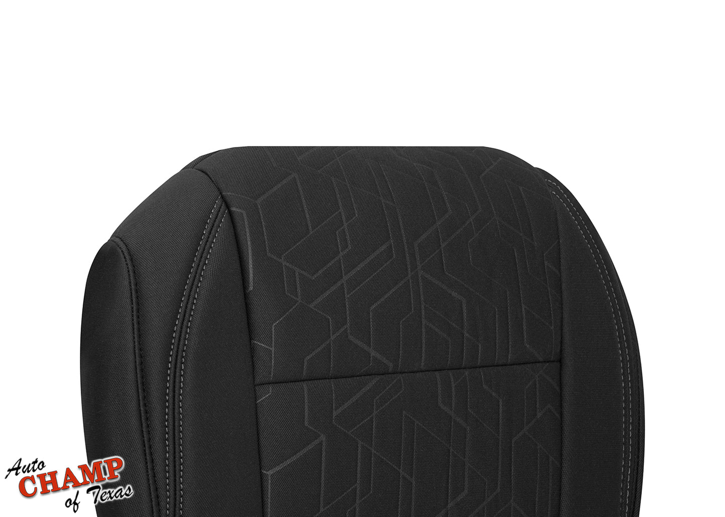 2020-2023 Toyota Tacoma TRD Driver Bottom Cloth Seat Cover Graphite Black