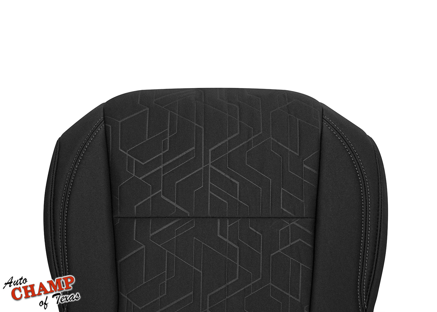 2020-2023 Toyota Tacoma TRD Driver Bottom Cloth Seat Cover Graphite Black