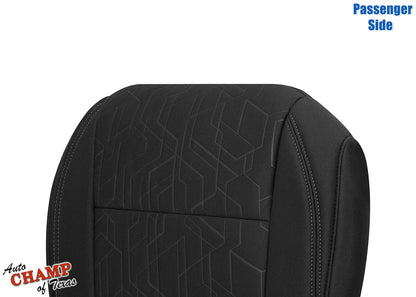 2020-2023 Toyota Tacoma TRD Passenger Bottom Cloth Seat Cover Graphite Black