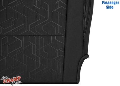 2020-2023 Toyota Tacoma TRD Passenger Bottom Cloth Seat Cover Graphite Black