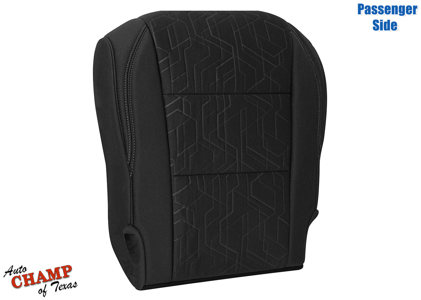 2016-2019 Toyota Tacoma TRD Passenger Side Bottom Cloth Seat Cover Black