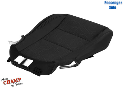 2020-2023 Toyota Tacoma TRD Passenger Bottom Cloth Seat Cover Graphite Black