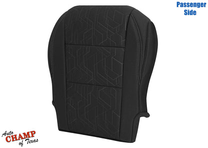 2020-2023 Toyota Tacoma TRD Passenger Bottom Cloth Seat Cover Graphite Black