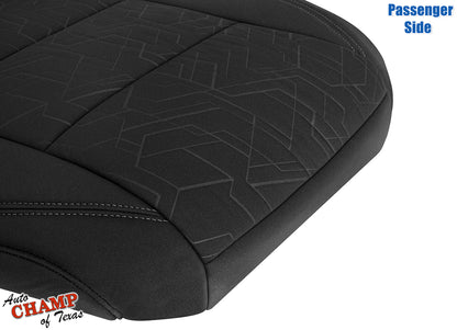 2020-2023 Toyota Tacoma TRD Passenger Bottom Cloth Seat Cover Graphite Black