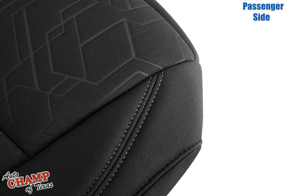 2020-2023 Toyota Tacoma TRD Passenger Bottom Cloth Seat Cover Graphite Black