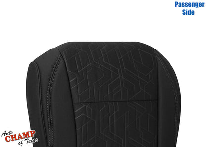 2020-2023 Toyota Tacoma TRD Passenger Bottom Cloth Seat Cover Graphite Black