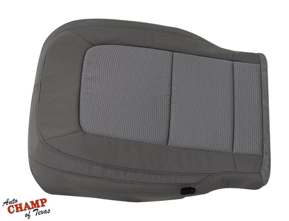 2015 2022 chevy colorado passenger cloth seat cover gray bottom