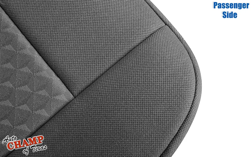 2004-2012 GMC Canyon SLE SLT Z71 Z85 -Passenger Side Bottom Cloth Seat Cover Gray