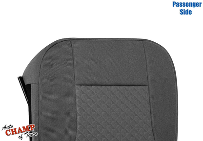 2004-2012 GMC Canyon SLE SLT Z71 Z85 -Passenger Side Bottom Cloth Seat Cover Gray