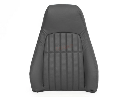 1997-1999 Chevy Camaro Z28/RS/SS Driver Lean Back Leather Seat Cover Dark Gray