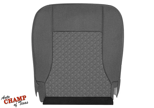 2004-2012 GMC Canyon SLE SLT Z71 Z85 -Driver Side Bottom Cloth Seat Cover Gray