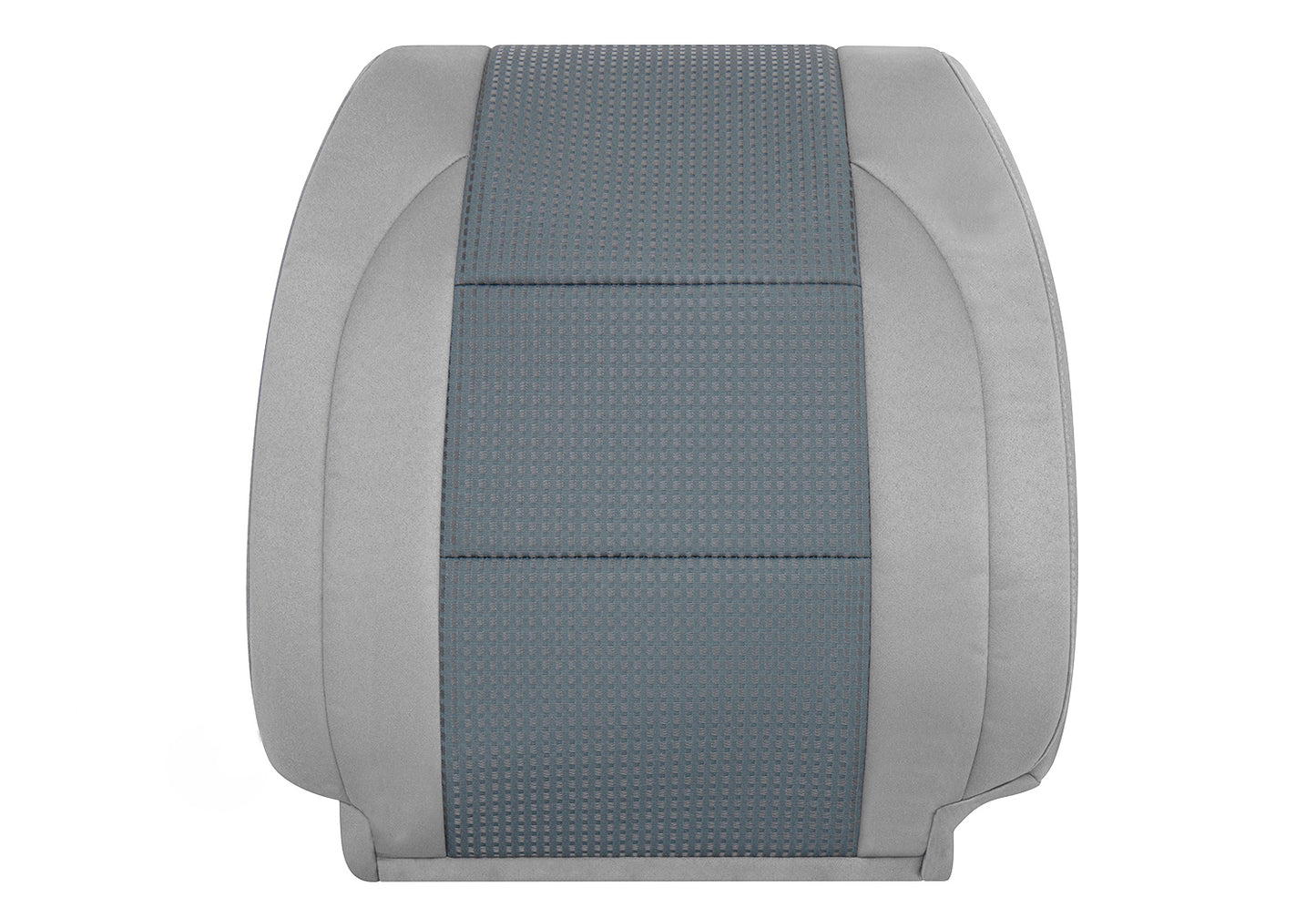 2004-2007 Nissan Titan Passenger Side Lean Back Cloth Seat Cover 2-Tone Gray